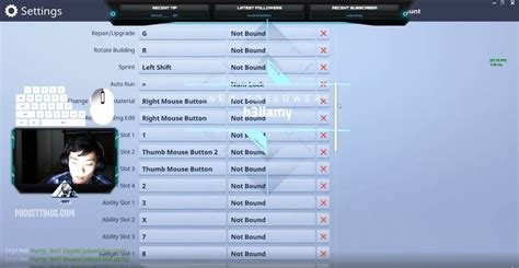 Tennp0 Fortnite Settings Keybinds Sensitivity Gear And Config 2025
