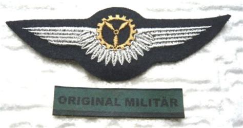 T Tigkeits Abzeichen Luftwaffe Fr He Bundeswehr Bordmechaniker Bronze