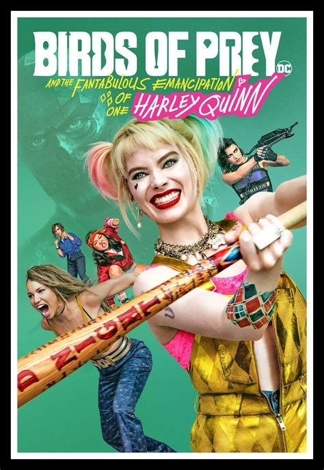 Harley Quinn Birds Of Prey Movie Poster Elegant