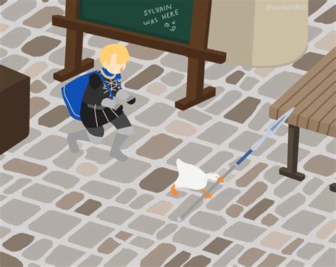 Fe3h X Untitled Goose Game 💙🦁🖤🦅💛🦌 Untitled Goose Game Know Your Meme