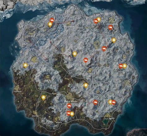 pubg密室在哪 pubg全地图密室位置高清大图一览2024 MGF手游网