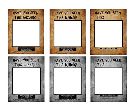 Have You Seen Wanted Template For Poster Sign Photo Etsy UK