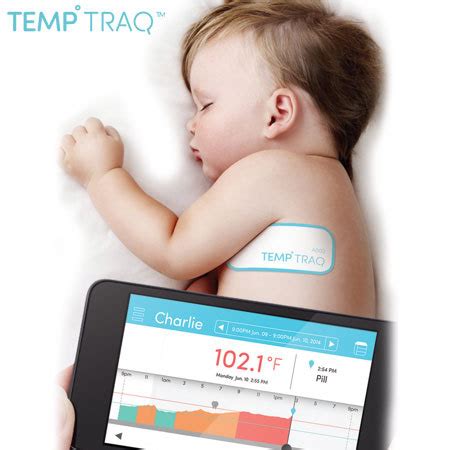 Temptraq Wearable Baby Digital Intelligent Thermometer