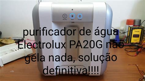 Purificador De Gua Electrolux Pa G N O Gela A Gua Gua Sai Super