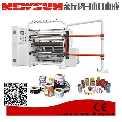 Automatic Thermal Paper Slitting Machine Slitter Rewinder Machinery