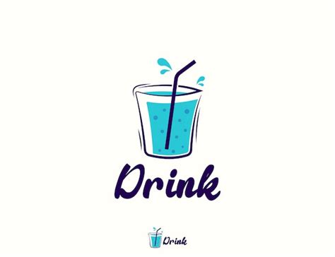 Premium Vector Drink Logo Design