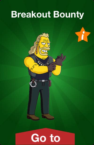 The Simpsons Tapped Out Breakout Bounty Content Update Wikisimpsons
