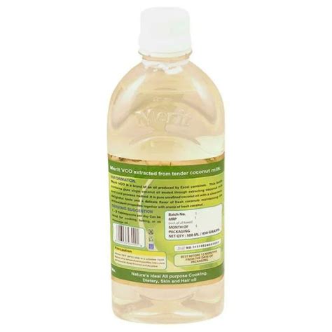 Merit Vco Extra Virgin Coconut Oil Ml Jiomart