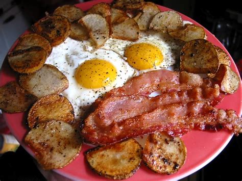 Bacon And Eggs With Farmer Johns Applewood Smoked Bacon Flickr