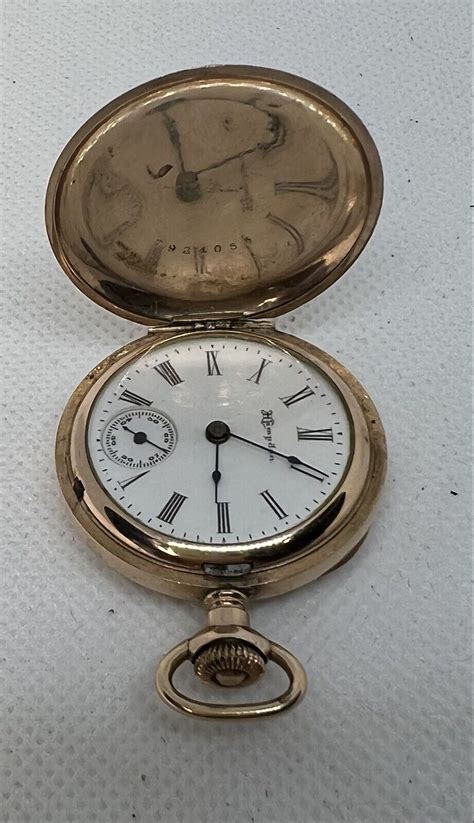 Hampden Dueber Grand Pocket Watch Full Hunter S J Runs K