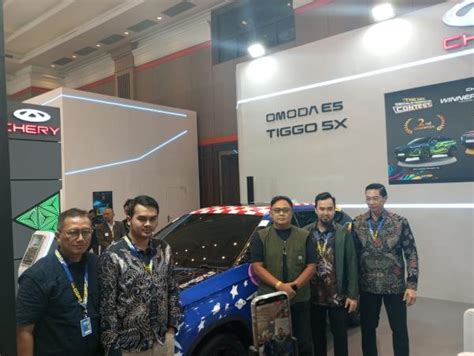 Ramaikan Giias Bandung Chery Perkenalkan Mobil Listrik Suv