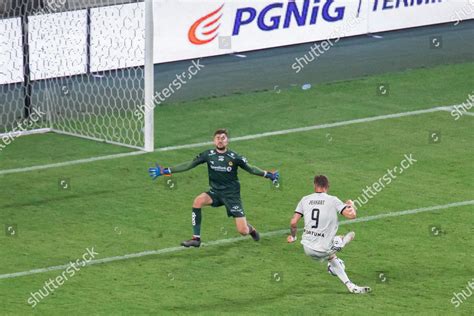 Tomas Pekhart Legia Seen Action During Editorial Stock Photo Stock