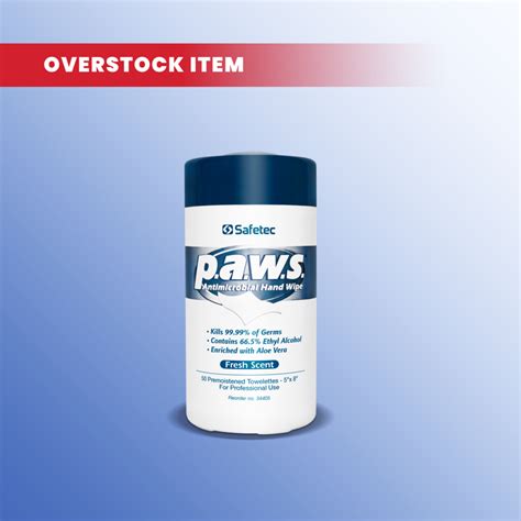 Ammonia Towelettes Safetec Of America