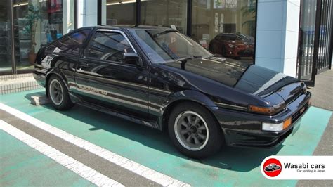 Black Beauty The Toyota Sprinter Trueno Black Limited AE86 Hachiroku