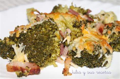 JULIA Y SUS RECETAS BRÓCOLI GRATINADO