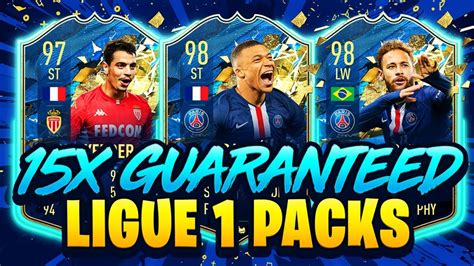 X Guaranteed Ligue Tots Packs Fifa Youtube