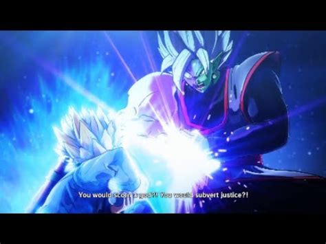 Trunks Kills Zamasu Cutscene Dragon Ball Xenoverse Youtube