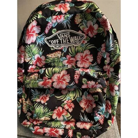 Vans Accessories Vans Tropical Print Backpack Very Clean 686 Poshmark