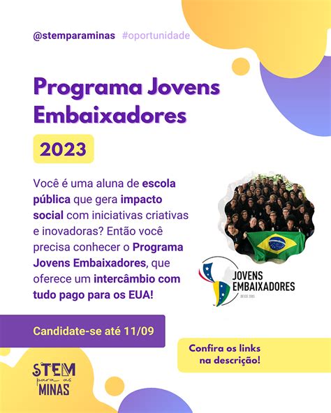 Programa Jovens Embaixadores 2023