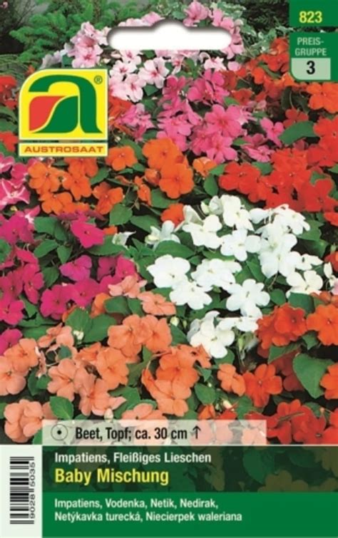 Austrosaat Impatiens Baby Mischung Sachet Bloomling France