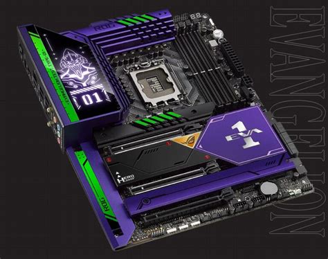 Asus Unveils Complete ROG X Evangelion Collection Based On Eva 01 Club386