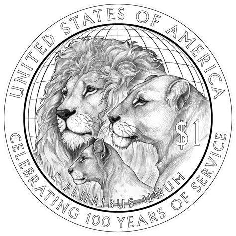 United States Mint Hosts Strike Ceremony For Lions Clubs International