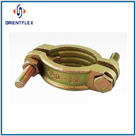 Double Bolt Clamp Stainless Steel Hose Clamps