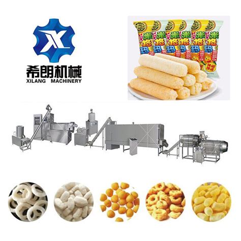 Jam Center Leisure Food Puff Chips Core Filling Food Making Machine