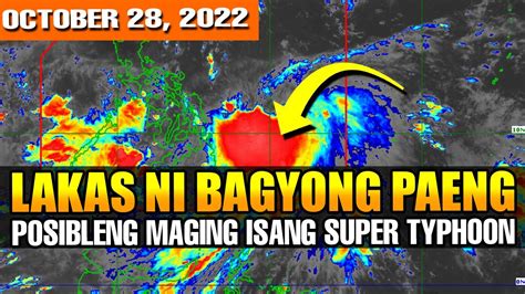 Bagyong Paeng Patuloy Ang Paglakas ⚠️😱 Weather Update Today