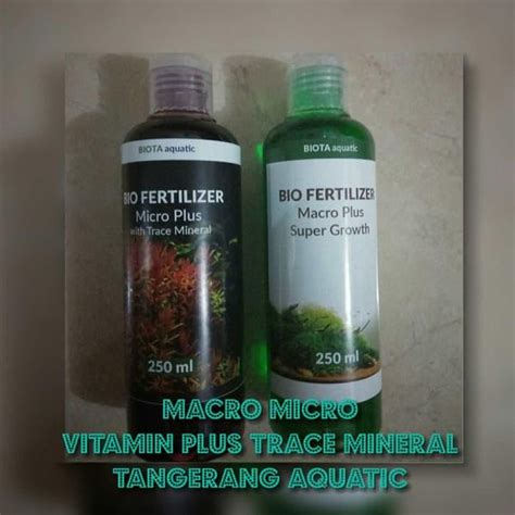 Jual Exclusive Jual Pupuk Cair Bio Fertilizer Macro Plus Dan Micro