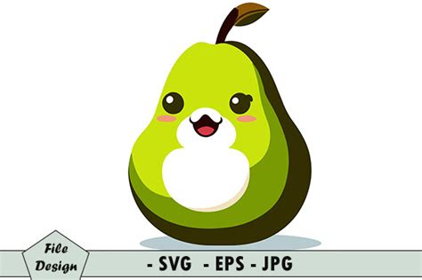 Pear Graphic By Designart Adelahssa · Creative Fabrica