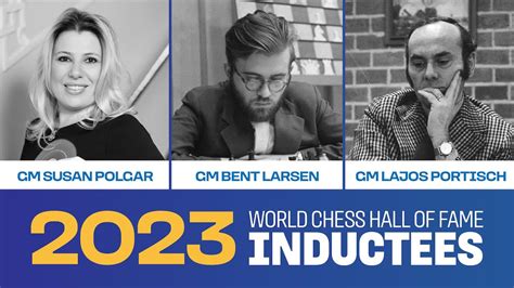 World Chess Hall Of Fame Inductions With Gm Susan Polgar Youtube