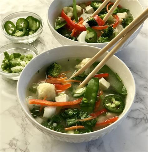 Simple Miso Soup with Vegetables - Debra Klein