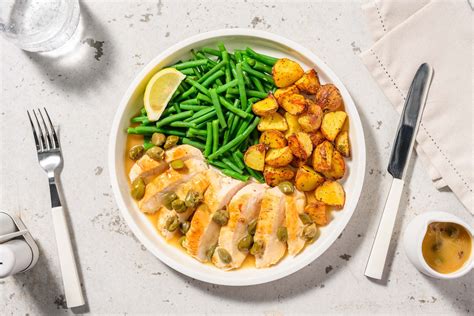 H Hnchen Piccata In Kapern Zitronen So E Rezept Hellofresh