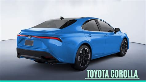 2024 Toyota Corolla First Renders New Corporate Design Youtube