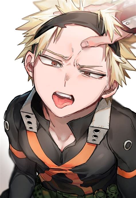 繼 Bakugo Katsuki ᝢ Gambar karakter Gambar anime Buku animasi