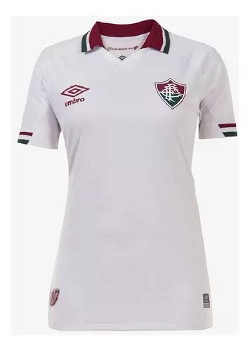 Camisa Fluminense Feminina Branca Atleta Umbro Parcelamento