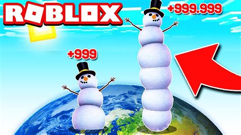 CONSTRUIMOS el MUÑECO de NIEVE de NIVEL 999 999 999 en ROBLOX