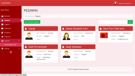 Aplikasi Koperasi Simpan Pinjam Berbasis Web Gratis