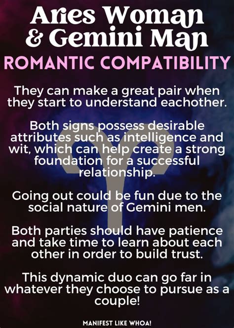 Are Aries Woman And Gemini Man Compatible Manifest Like Whoa