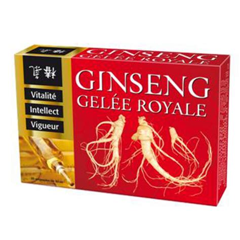 Nutri Expert Ginseng Royal Jelly Vitality Intellect Vigor 20 Phials Inderwear