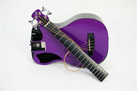 Carbon Fiber Electric Purple Top Travel Bass Ob660p1 Journey