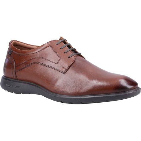 Hush Puppies Amos Brown Mens Formal Shoes 36665 68468