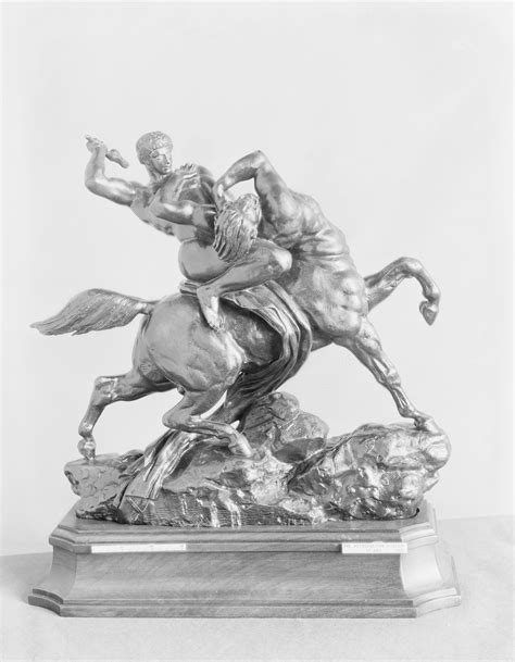 Antoine Louis Barye Theseus And The Centaur Bianor French The Metropolitan Museum Of Art