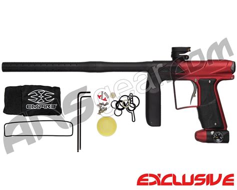 Empire Axe Pro Paintball Gun Dust Blackred Fade