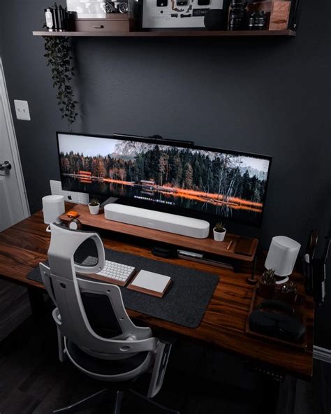 Using A Desk Shelf With Your Home Office Setup Minimal Desk Setups