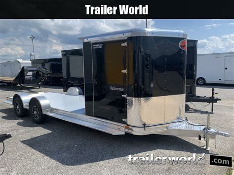 2024 Sundowner Outdoorsman 25 Aluminum Enclosed Open Trailer