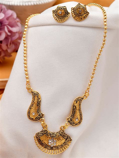 Buy Oxidised Gold Tone Hansa Jewellery Sets for Women Online at ...