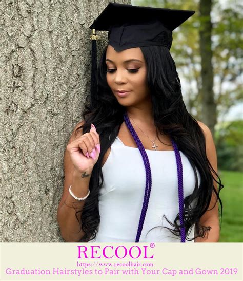 18 Gorgeous Graduation Hairstyles To Pair With Your Cap And