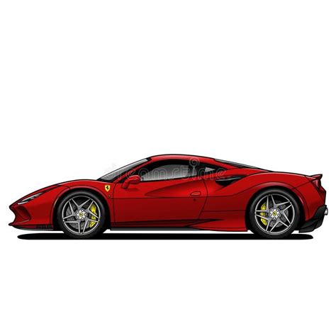 Ferrari Side View Stock Illustrations – 38 Ferrari Side View Stock ...